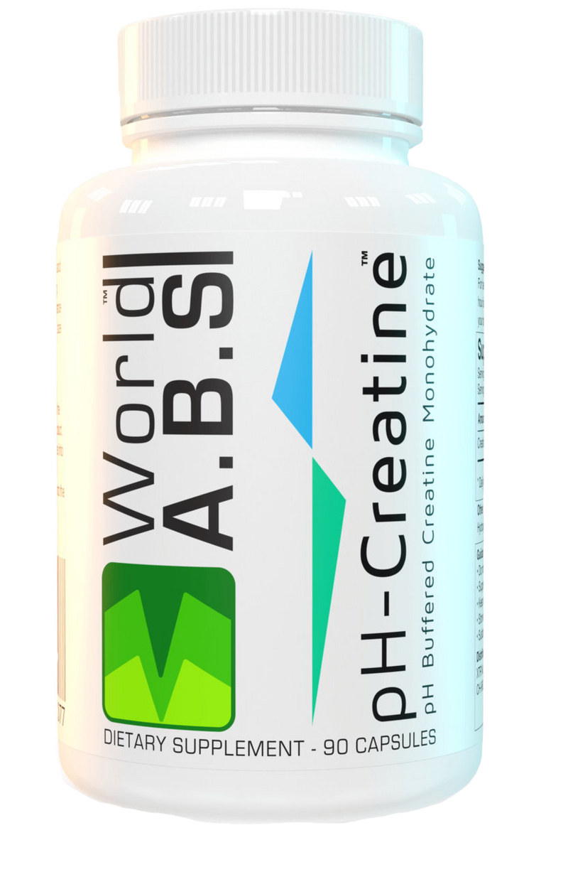 Creatine (Pure Ph-Buffered Creatine Capsules)