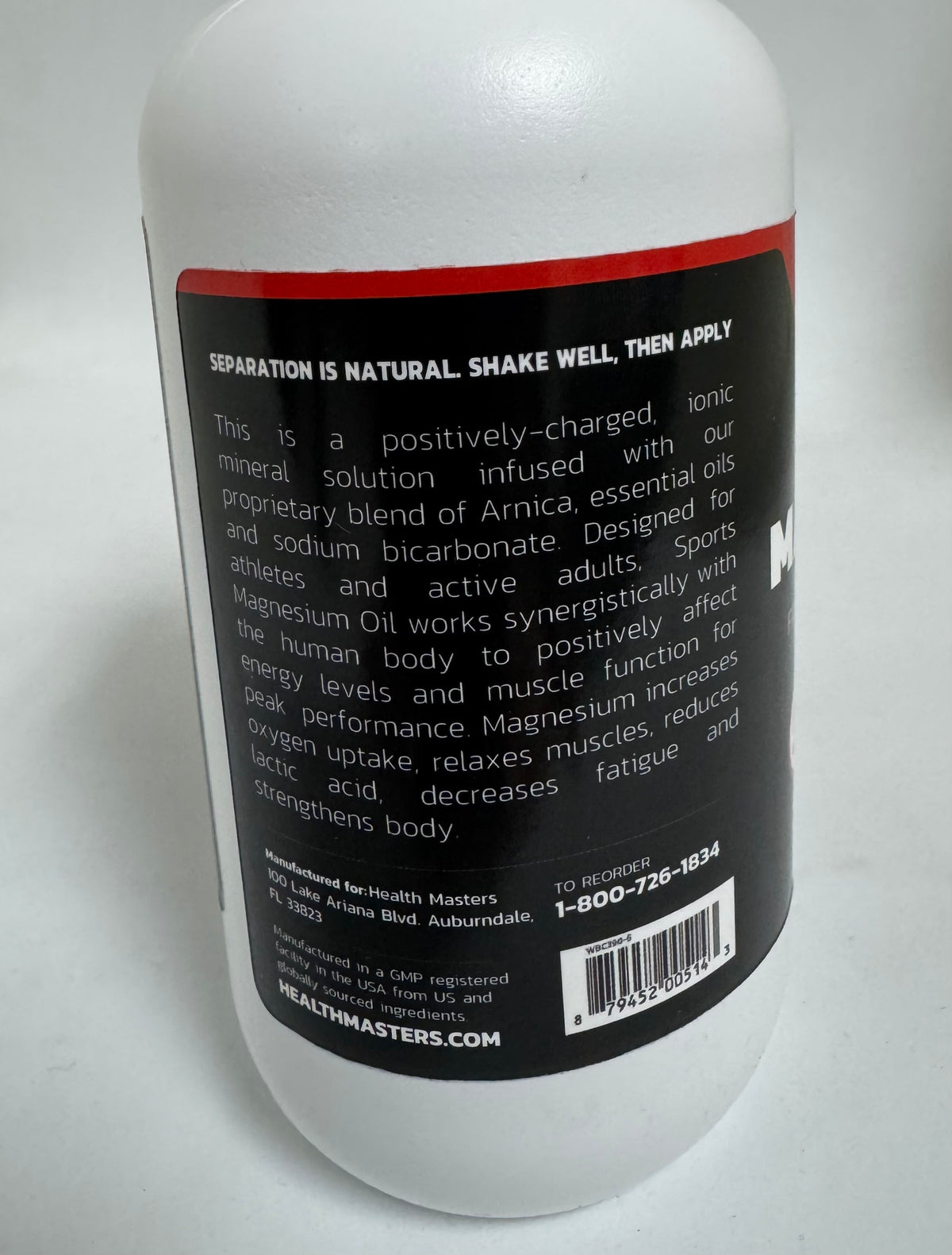 Magnesium Sports Oil