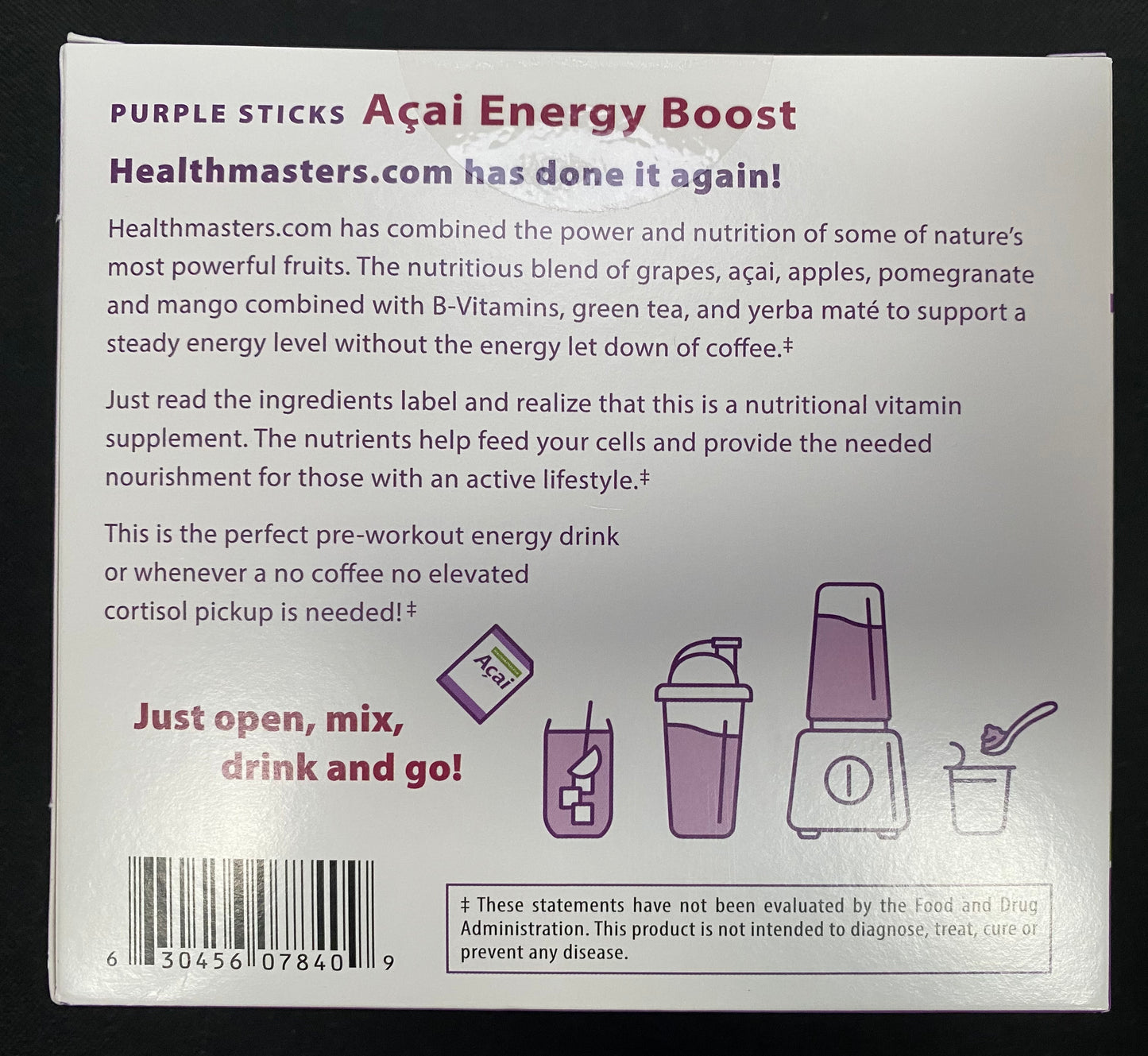 Purple Sticks - Aai Energy Boost