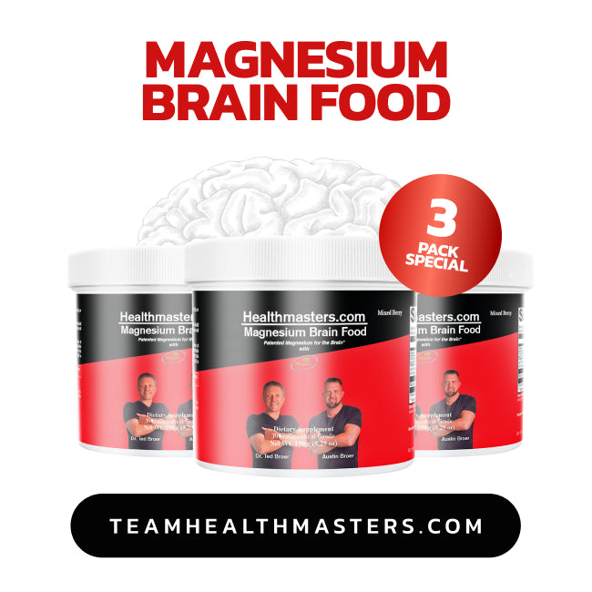 Magnesium Brain Food 3-Pack Special