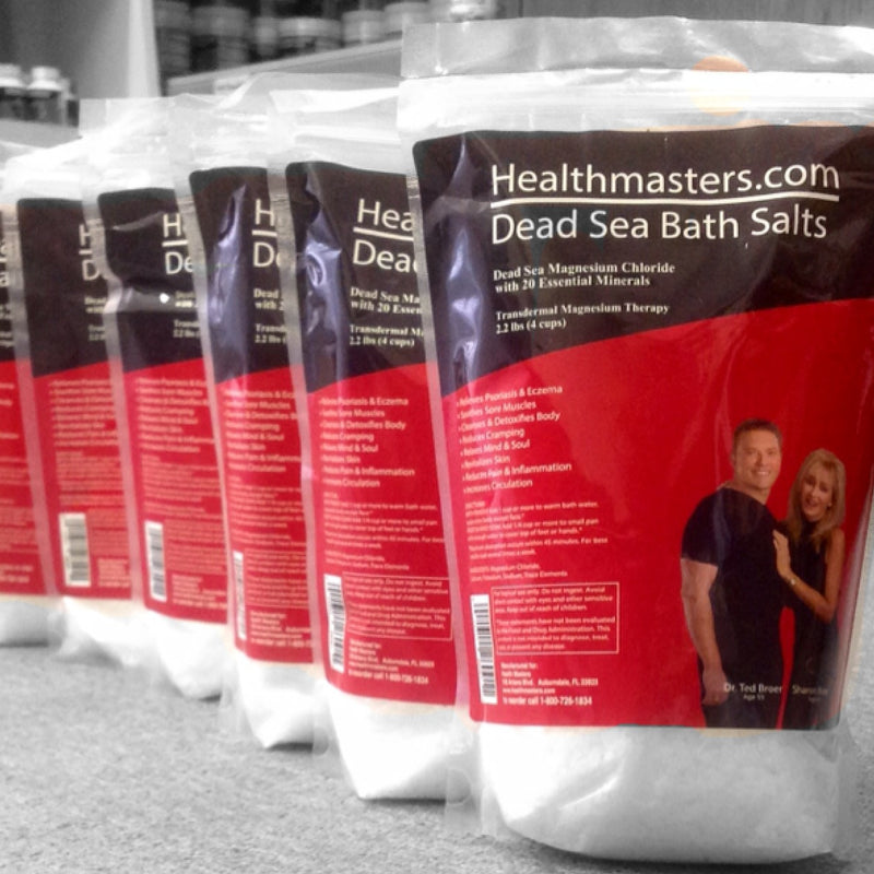 Magnesium Dead Sea Salts 6-Pack