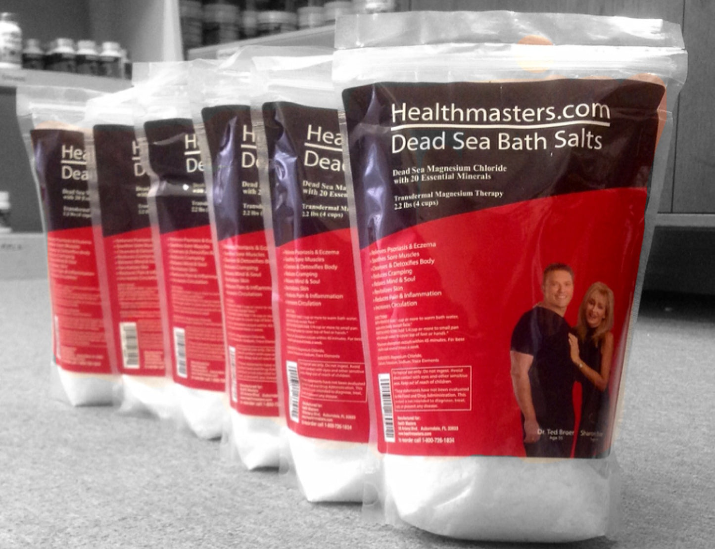 Magnesium Dead Sea Salts 6-Pack