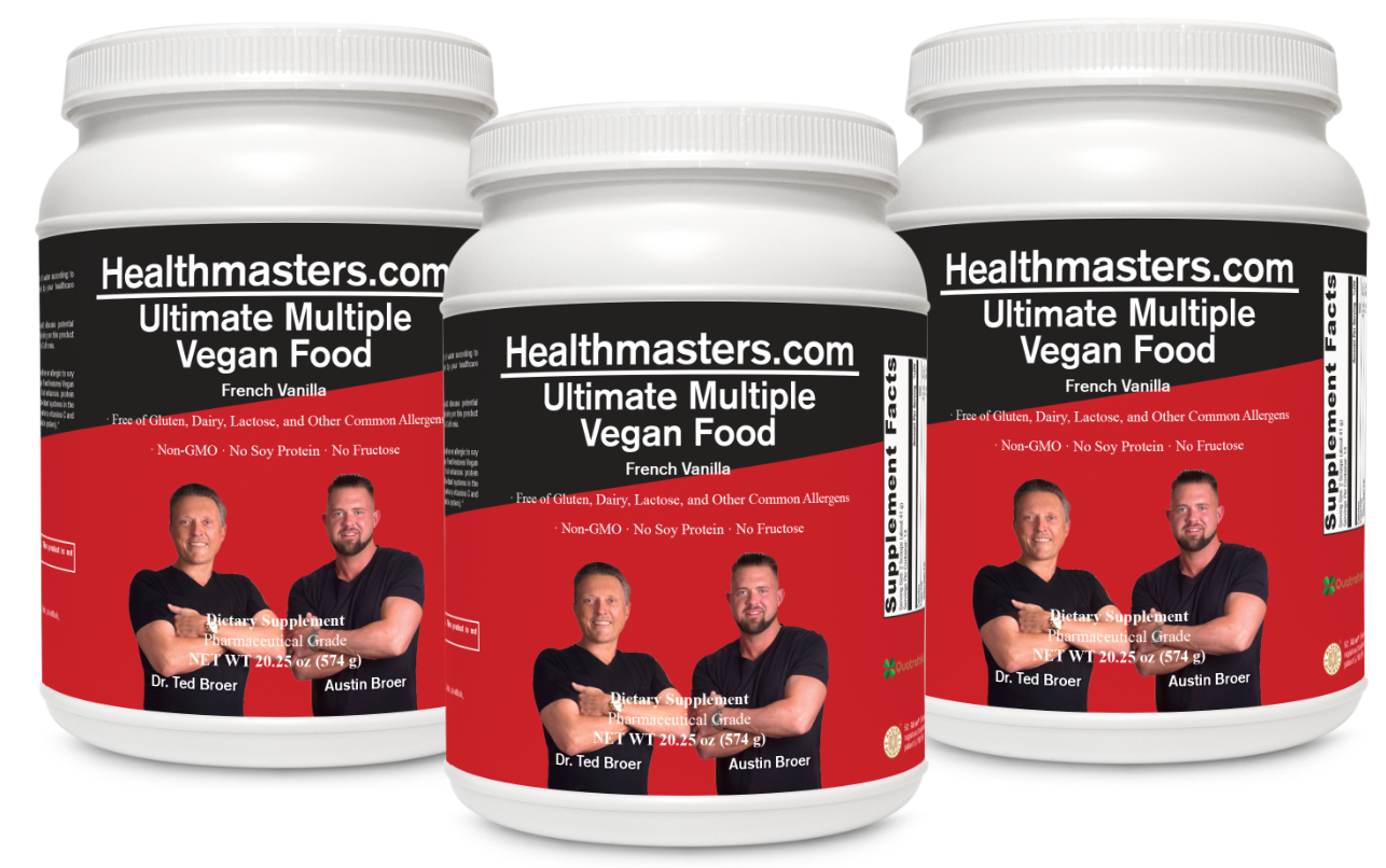 Ultimate Multiple Vegan Food 3-PACK Special