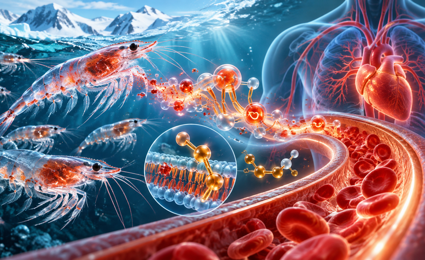 Why Krill Oil Is Different: New 2026 Research on Omega-3 Delivery, Arterial Health, and Astaxanthin