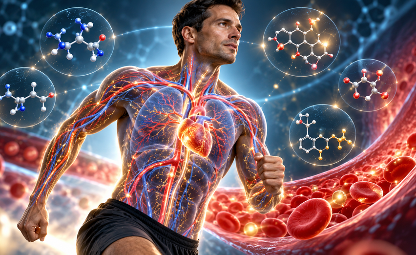 Nitric Oxide, Blood Flow, and Performance: New Research Behind Healthmasters’ HGH Stimulate