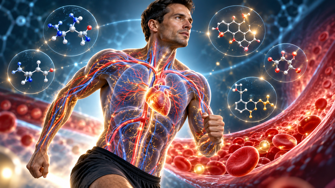 Nitric Oxide, Blood Flow, and Performance: New Research Behind Healthmasters’ HGH Stimulate