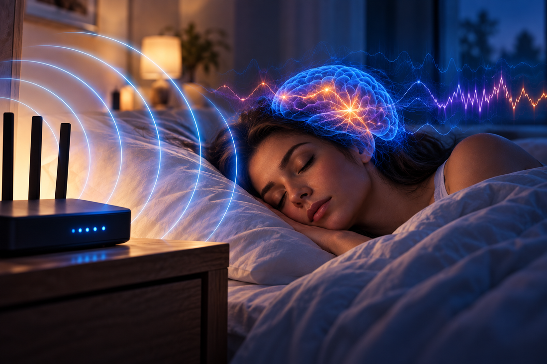 Wi-Fi, RF-EMF, and Sleep: What Research Shows About the Sleeping Brain