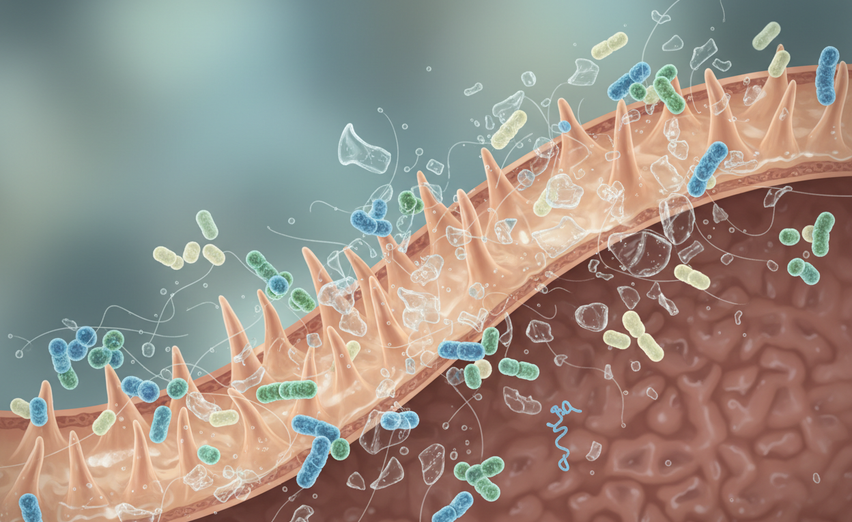 Microplastics, the Gut, and the Microbiome: What the Research Shows—and a Probiotic Strategy That Makes Sense