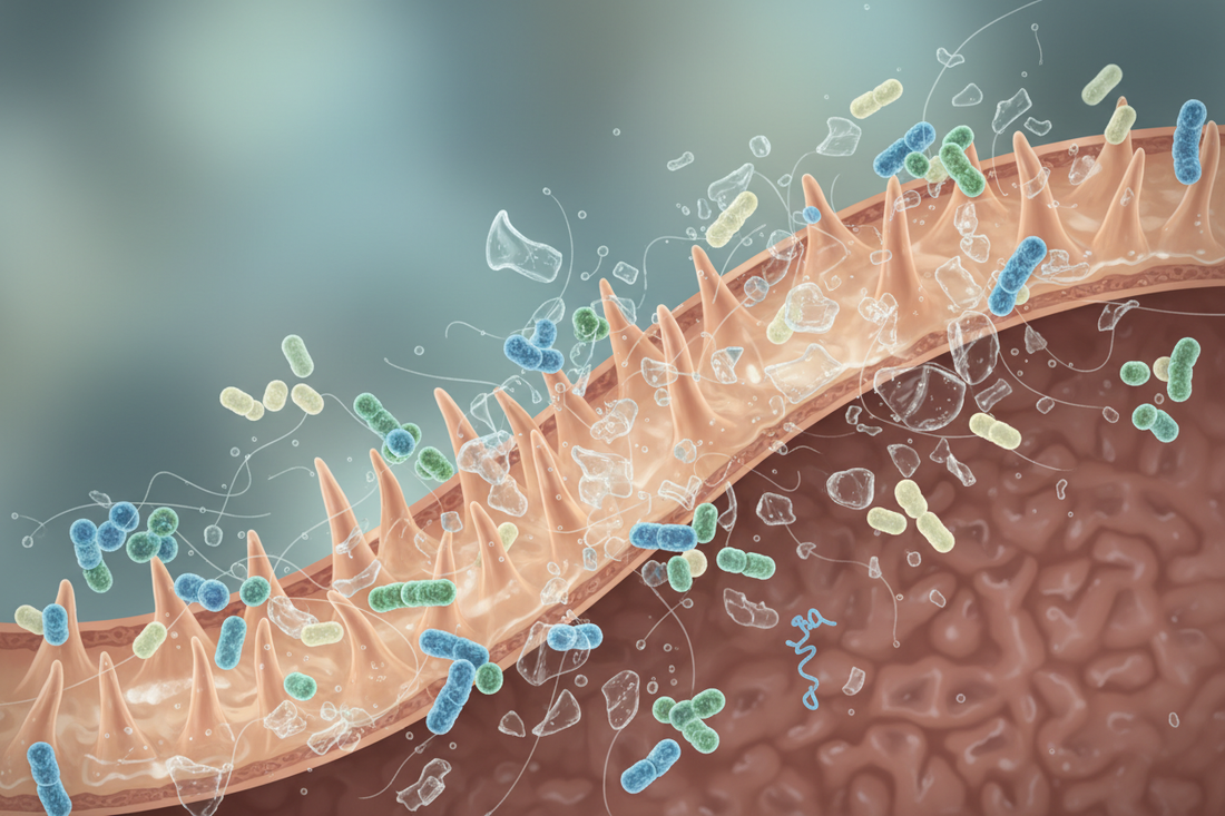 Microplastics, the Gut, and the Microbiome: What the Research Shows—and a Probiotic Strategy That Makes Sense