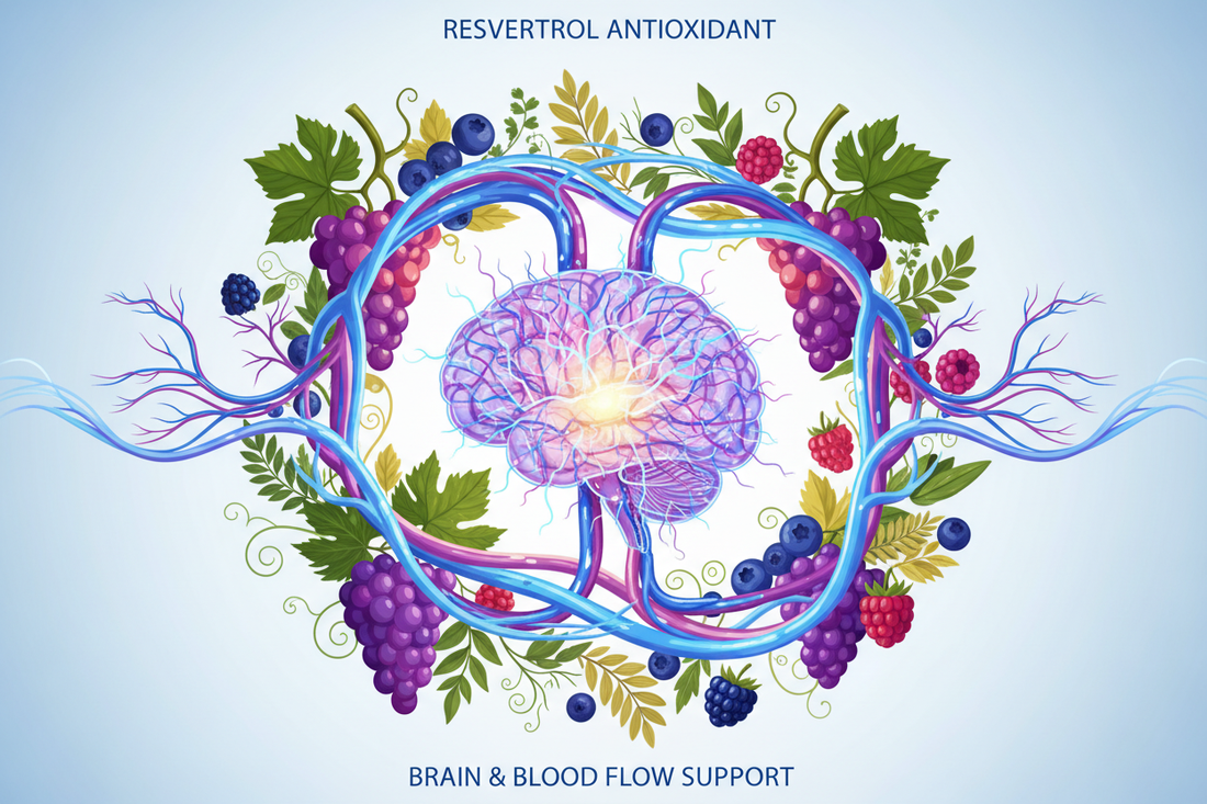Resveratrol: A Polyphenol for Brain, Blood Flow and Beyond