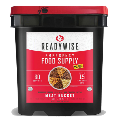 FOOD BUCKET (60 serving Meat Supply)