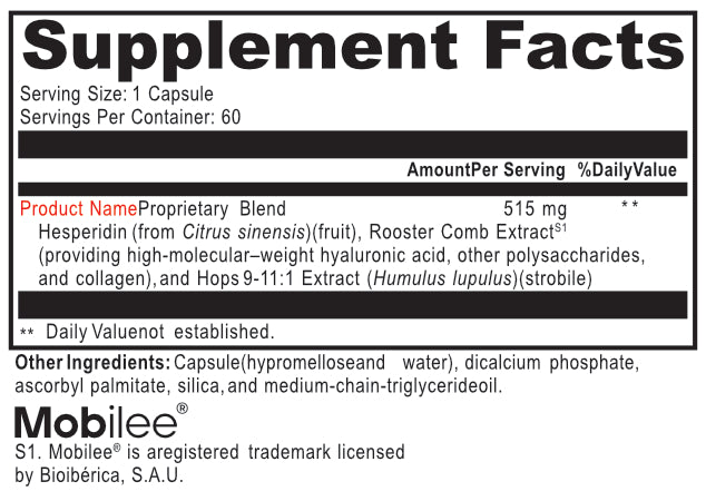 Hyaluronic Acid Oral Absorbable Formula
