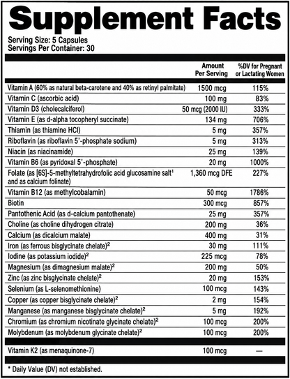 Ultimate Prenatal Vitamin
