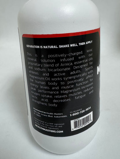 Magnesium Sports Oil