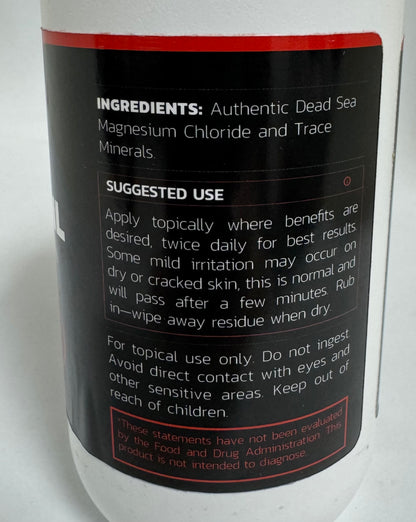 Magnesium Dead Sea Oil