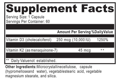 Ultimate D3-10,000 with K2