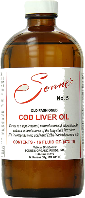 Cod Liver Oil Old Fashioned - Liquid 16 oz.