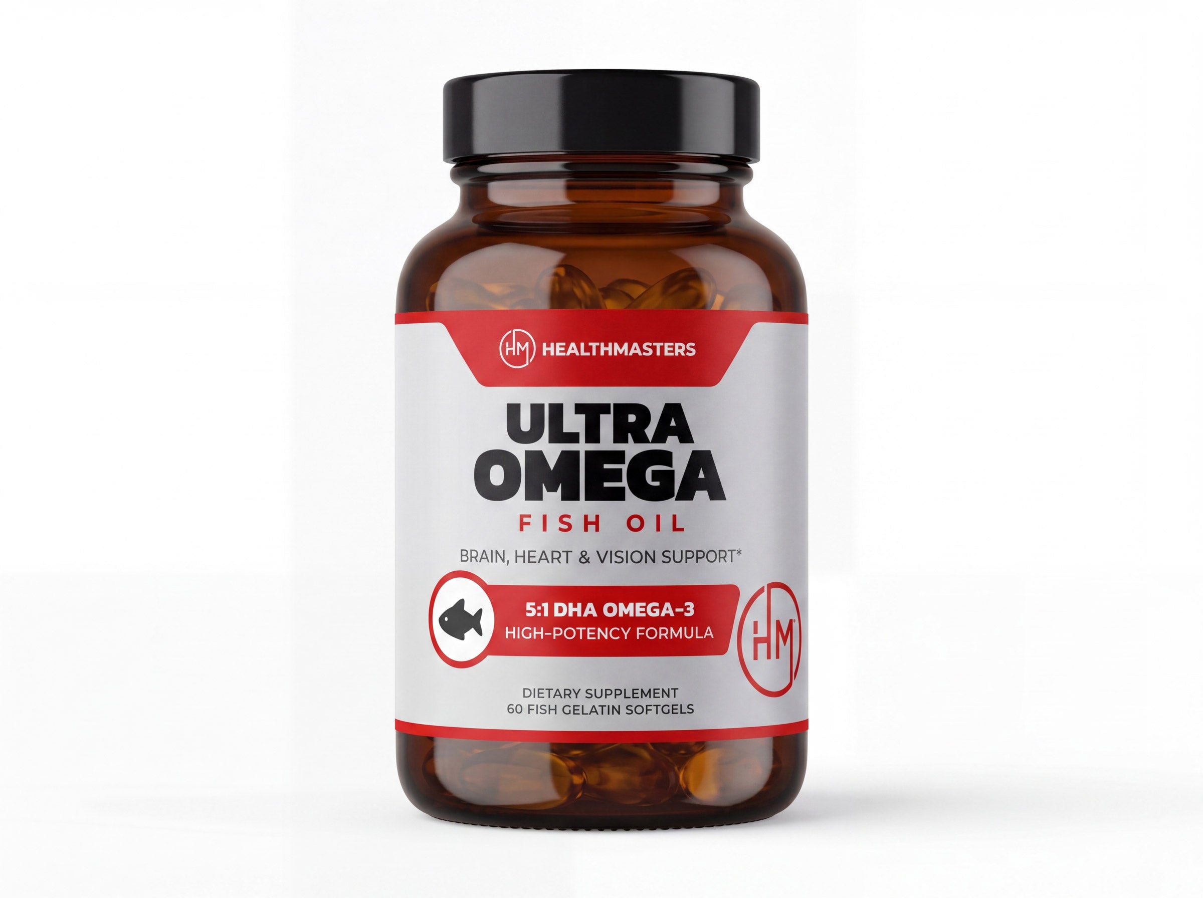 Ultra Omega Fish Oil 60 caps – Healthmasters