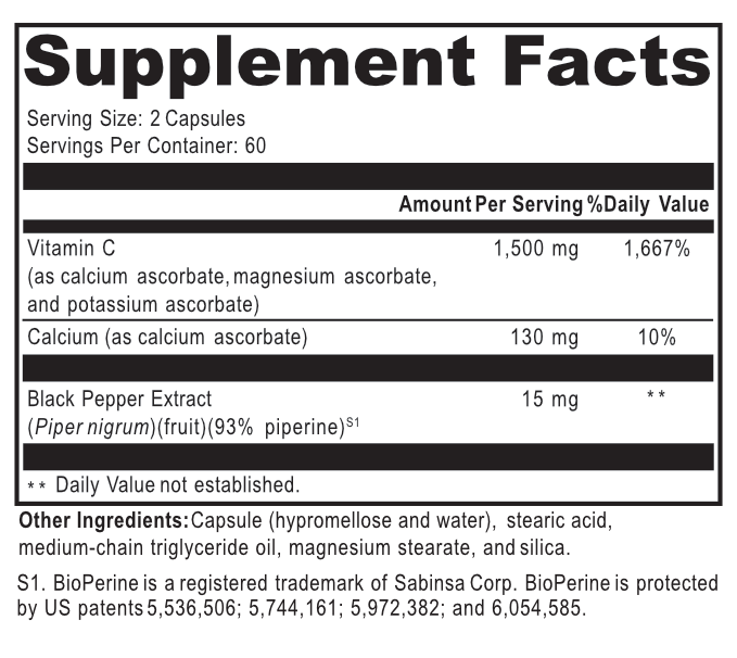 Vitamin C (Excellent C)