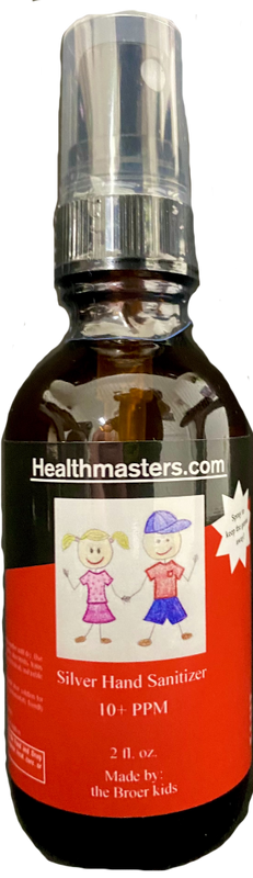 Hand Sanitizer (Silver)