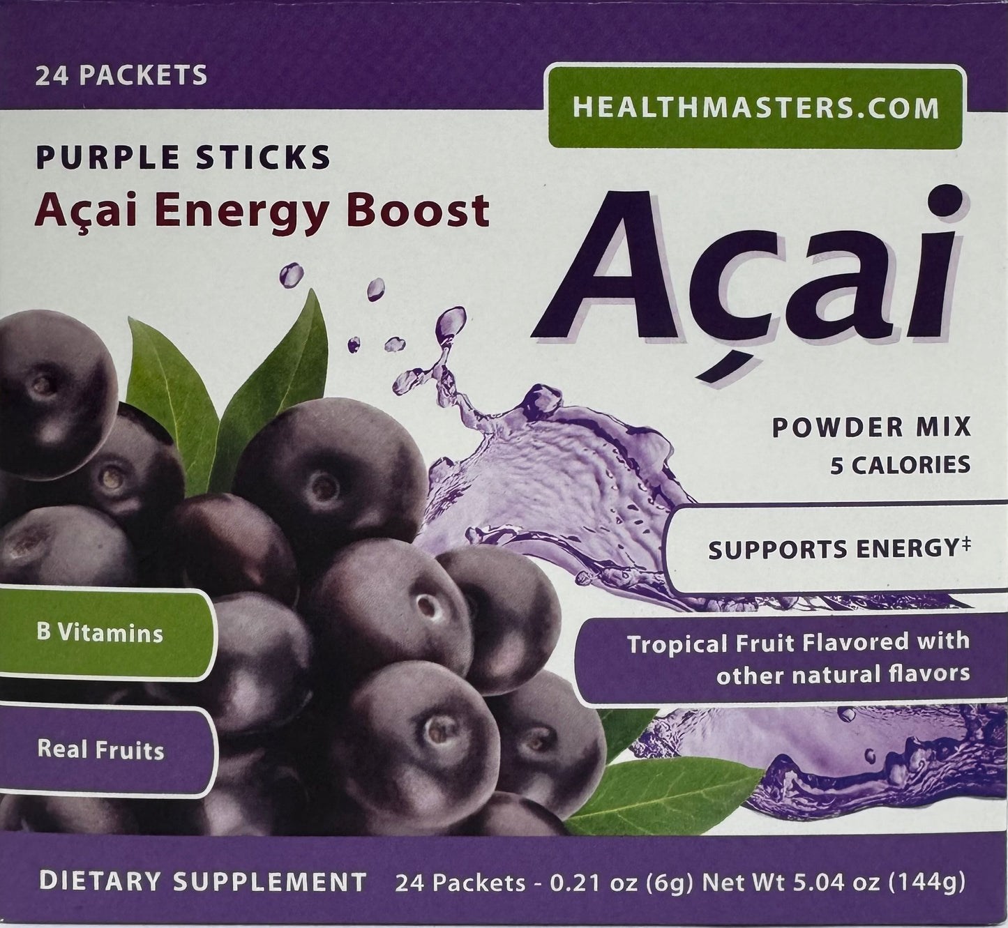 Purple Sticks - Aai Energy Boost